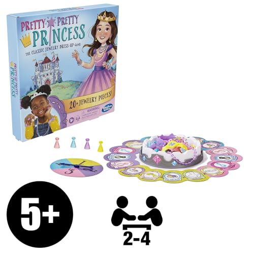 Hasbro Pretty Pretty Princess packaging keeps components organized.