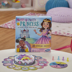 Hasbro Pretty Pretty Princess pawn tokens enable smooth movement on the board.