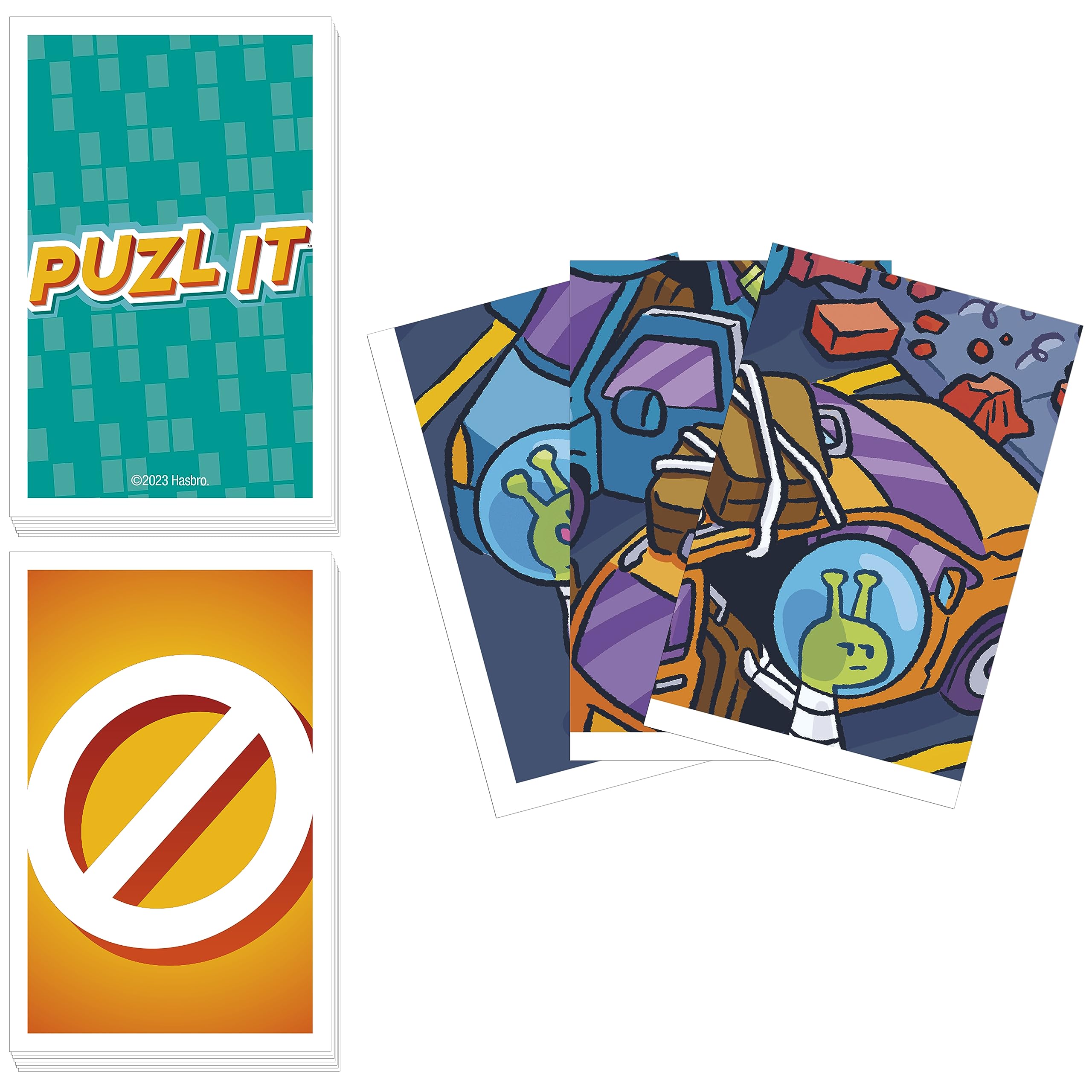 Hasbro Puzl It game: portable-travel-game layout suits vacations and on-the-go gaming.