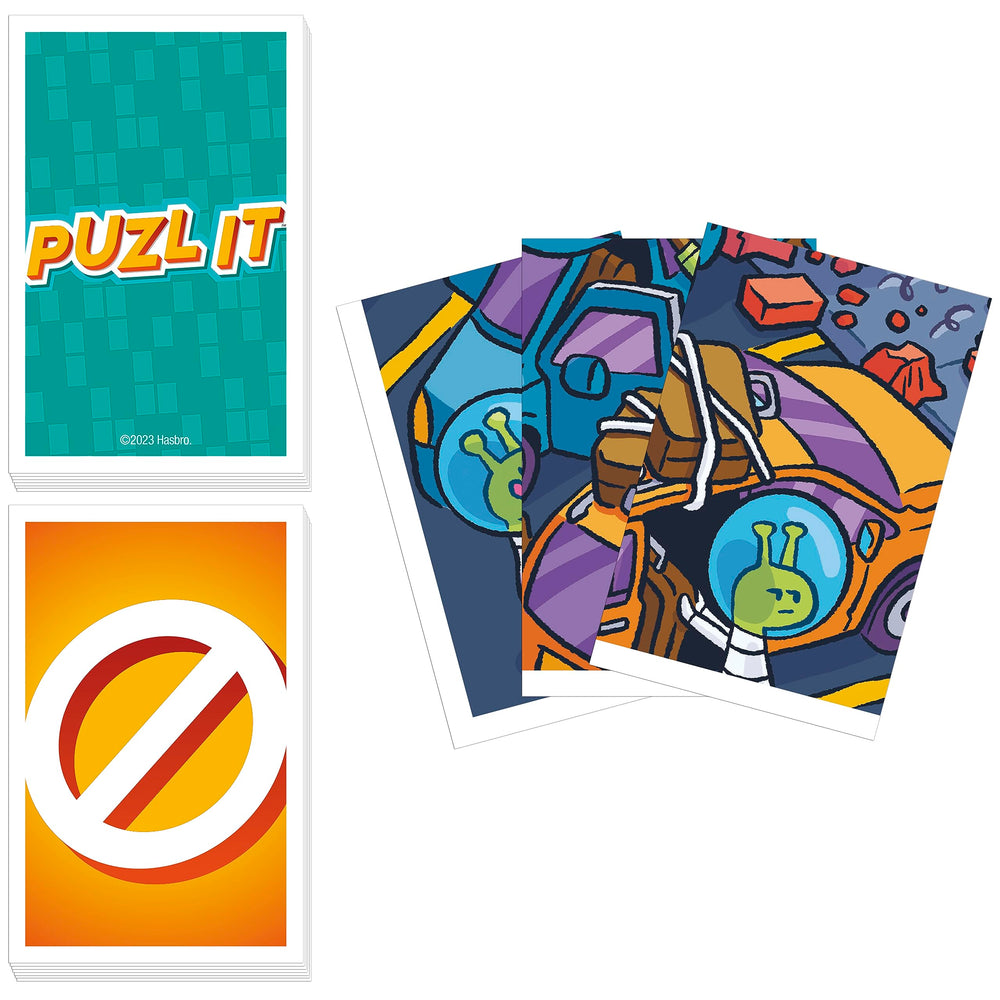 Hasbro Puzl It game: portable-travel-game layout suits vacations and on-the-go gaming.