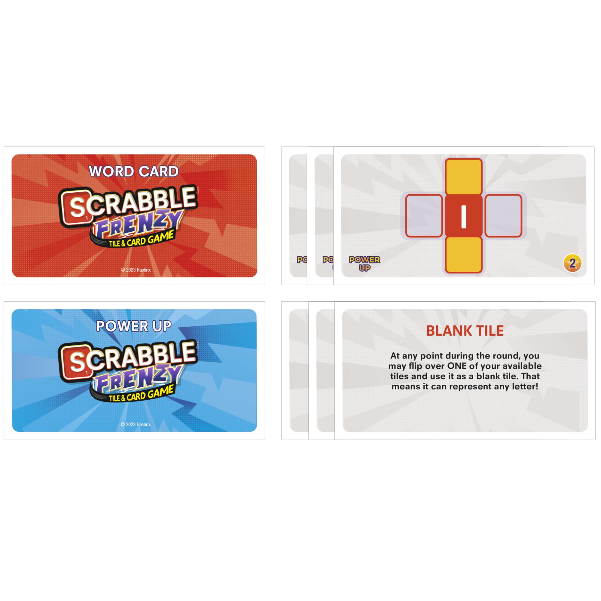 Hasbro Scrabble Frenzy lively competition sparks quick thinking and word recall.