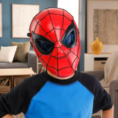 Hasbro Spider-Man Glow FX Mask complements superhero costumes for complete outfits.