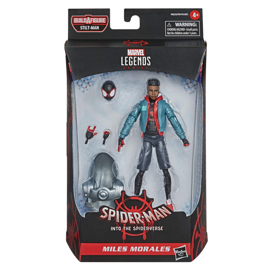 Miles Morales articulation close-up showing premium sculpt and range.