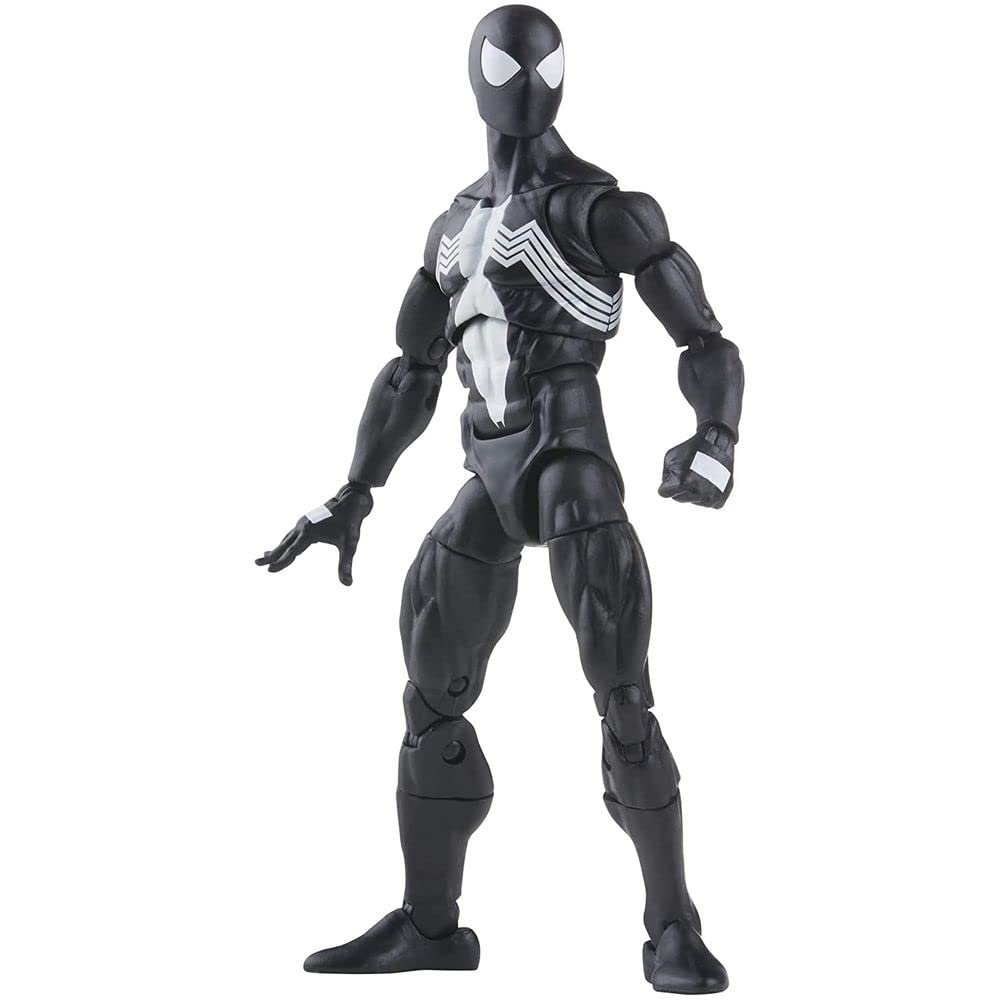 Hasbro Spider-Man Symbiote figure front view for display and posing