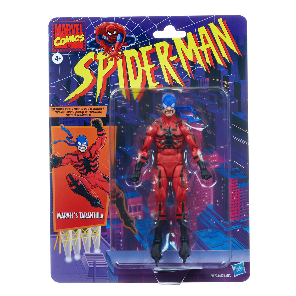 Hasbro Tarantula shoulders articulation enables realistic arm movement for battle poses.