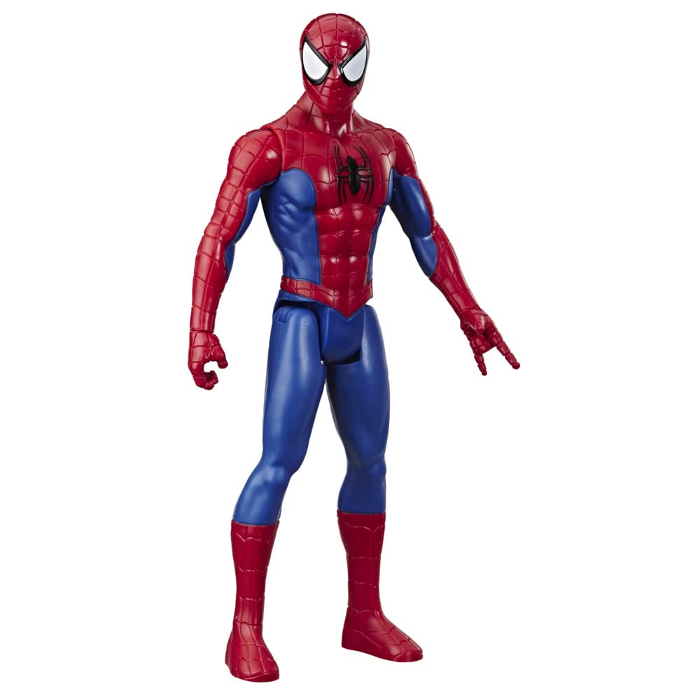 Hasbro Spider-Man Titan Hero 30cm figure in dynamic pose for storytelling.