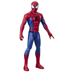 Hasbro Spider-Man Titan Hero 30cm figure in dynamic pose for storytelling.