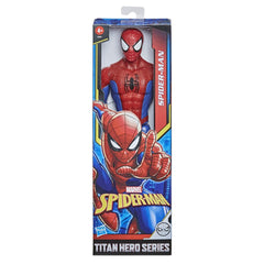 Hasbro Spider-Man Titan Hero 30cm figure with film-inspired design for imaginative play.
