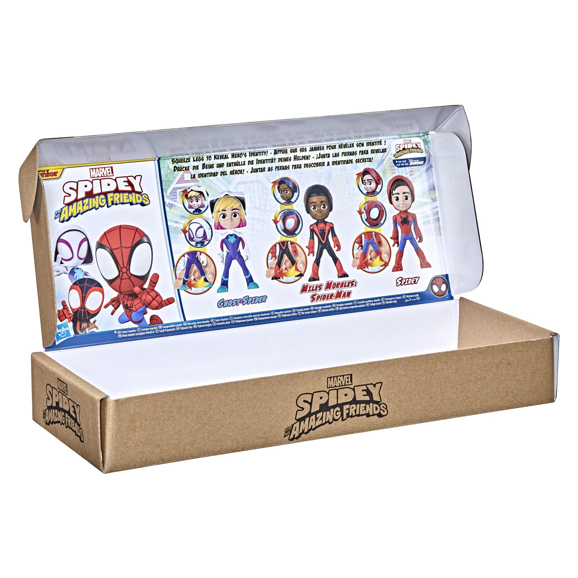 Hasbro Black Panther figure included for expanded cooperative hero play.
