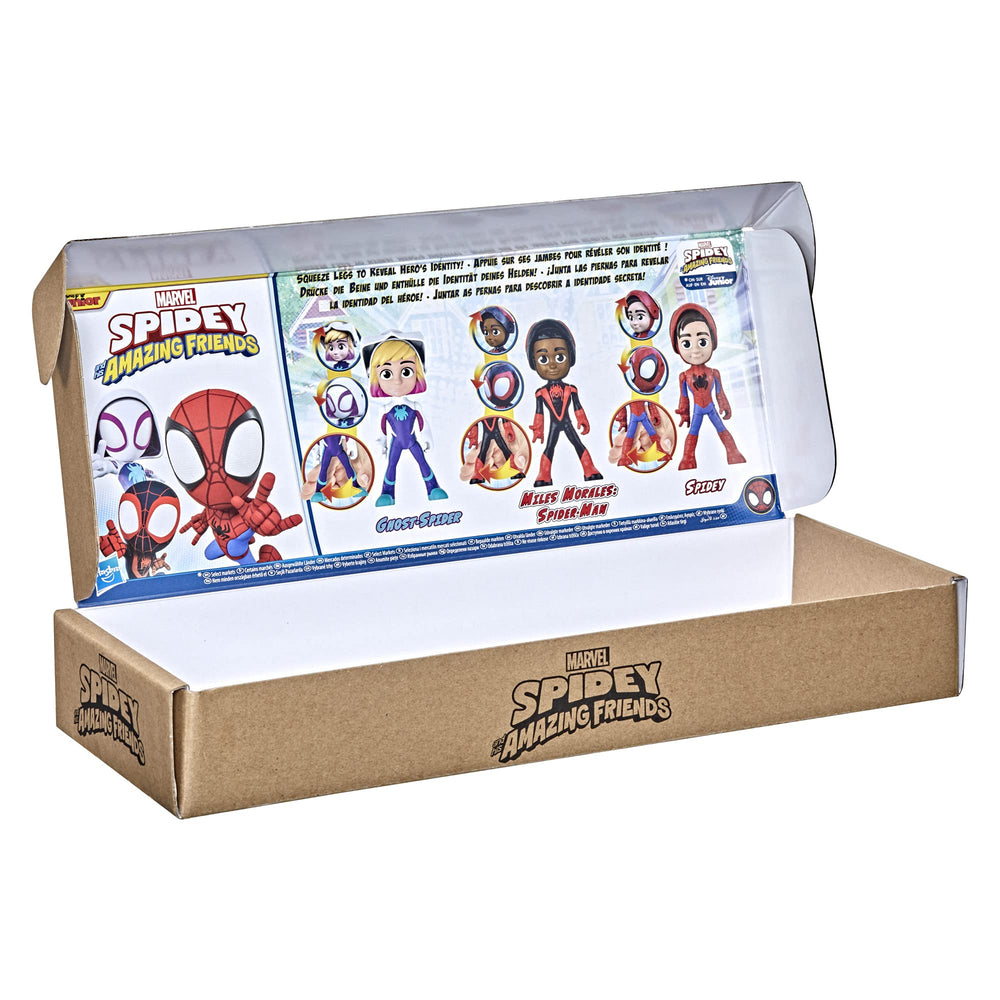 Hasbro Black Panther figure included for expanded cooperative hero play.