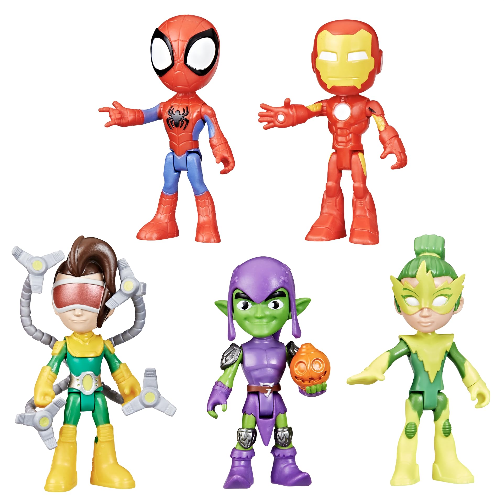 Hasbro Spidey figure from Spidey and His Amazing Friends ready for action.