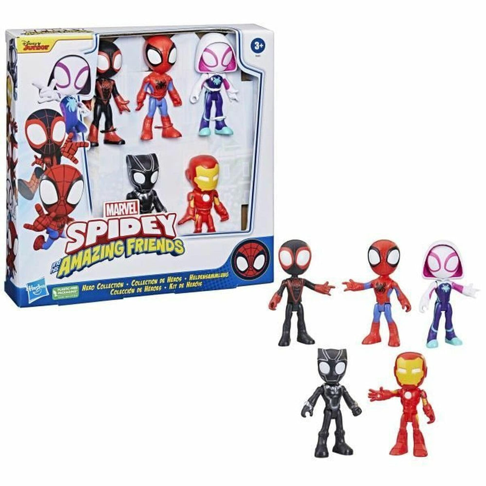 Hasbro Spidey Hero Collection playset compact dimensions, easy to fit on a shelf.