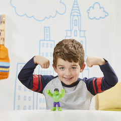 Hasbro Spidey Hulk figure gift-ready for ages 3 and up.