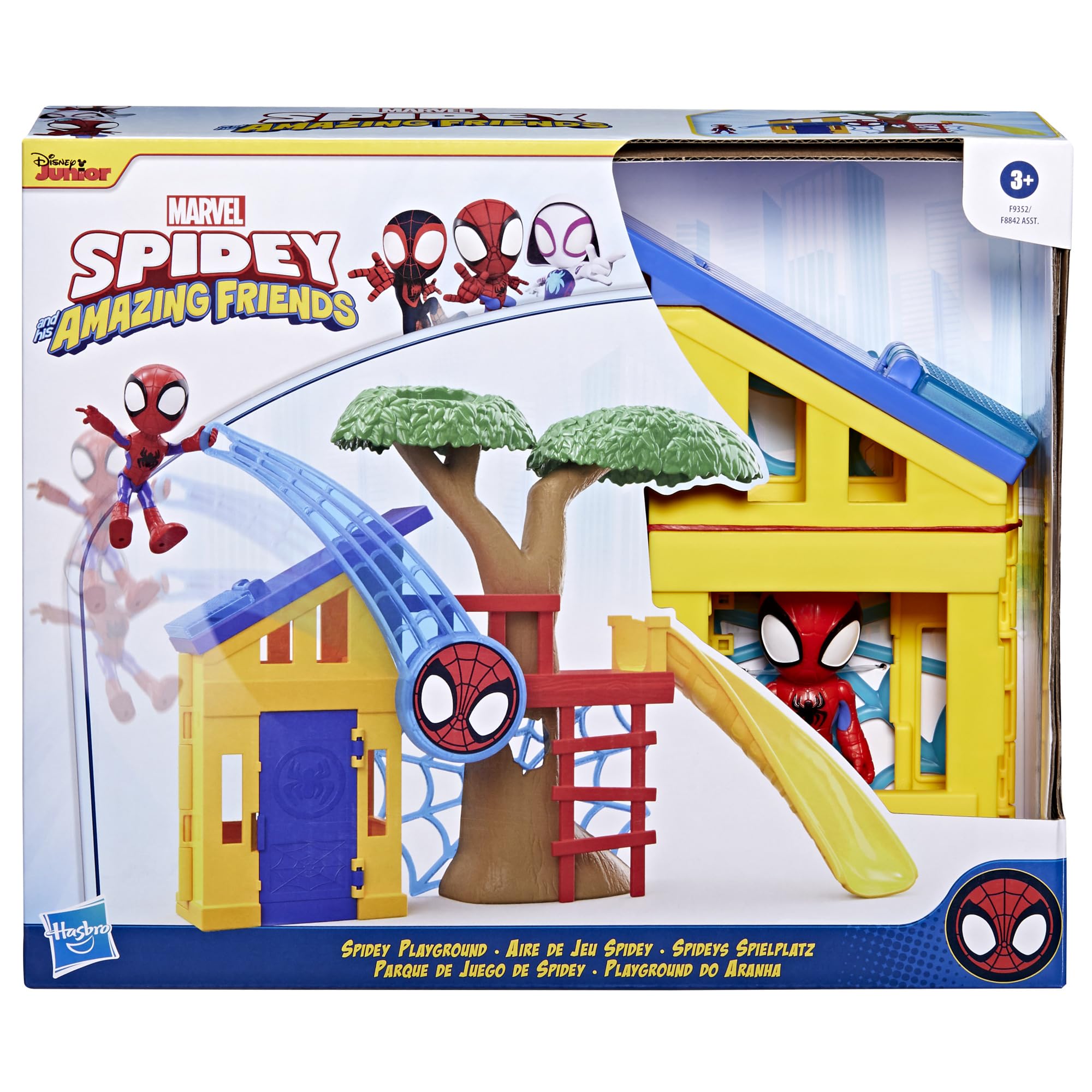 Hasbro Spidey Playground figure — 4-inch Spider-Man figure for action