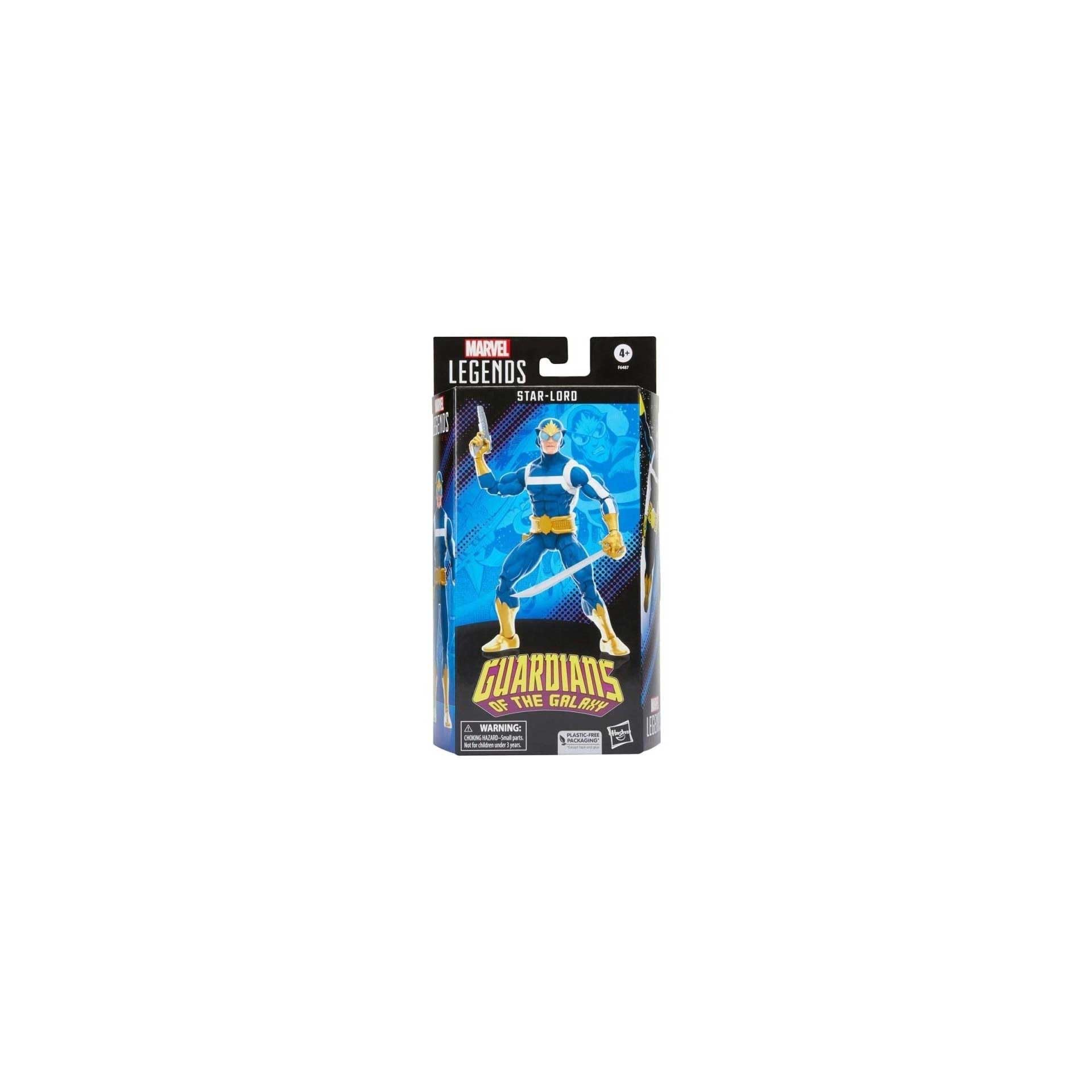 Hasbro Star-Lord Legends Series packaging for display-ready presentation