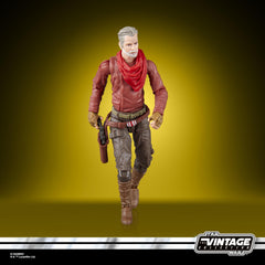 Hasbro Star Wars Cobb Vanth Mos Pelgo tribute pose on display.