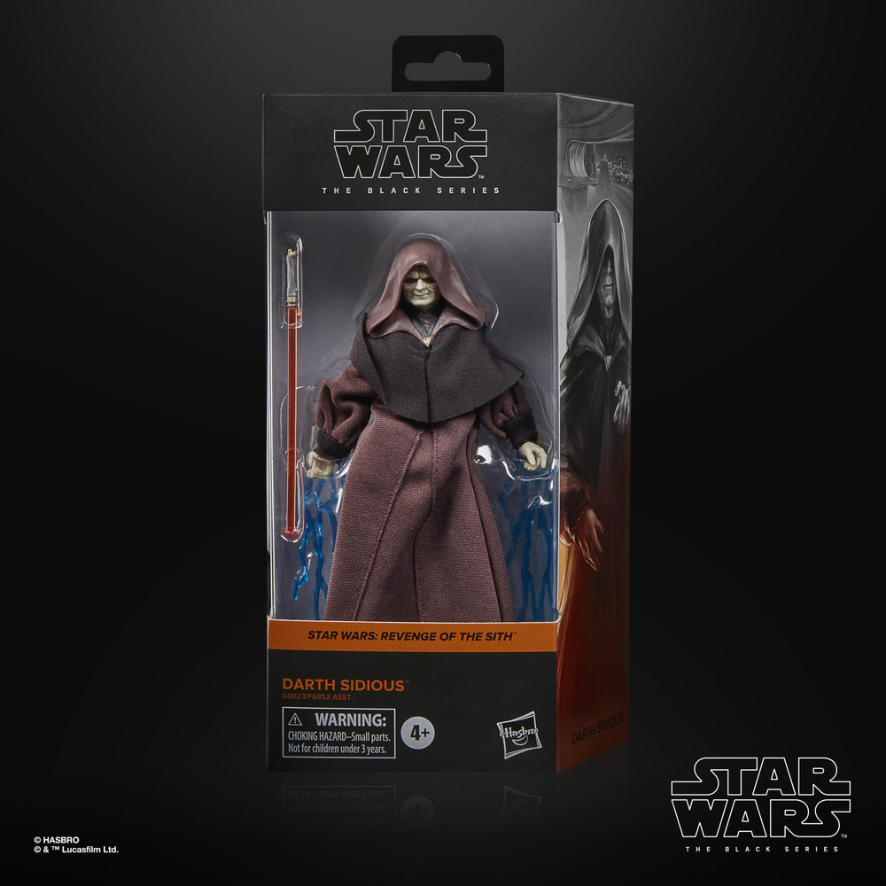 Hasbro Darth Sidious interstellar scene building with other figures.