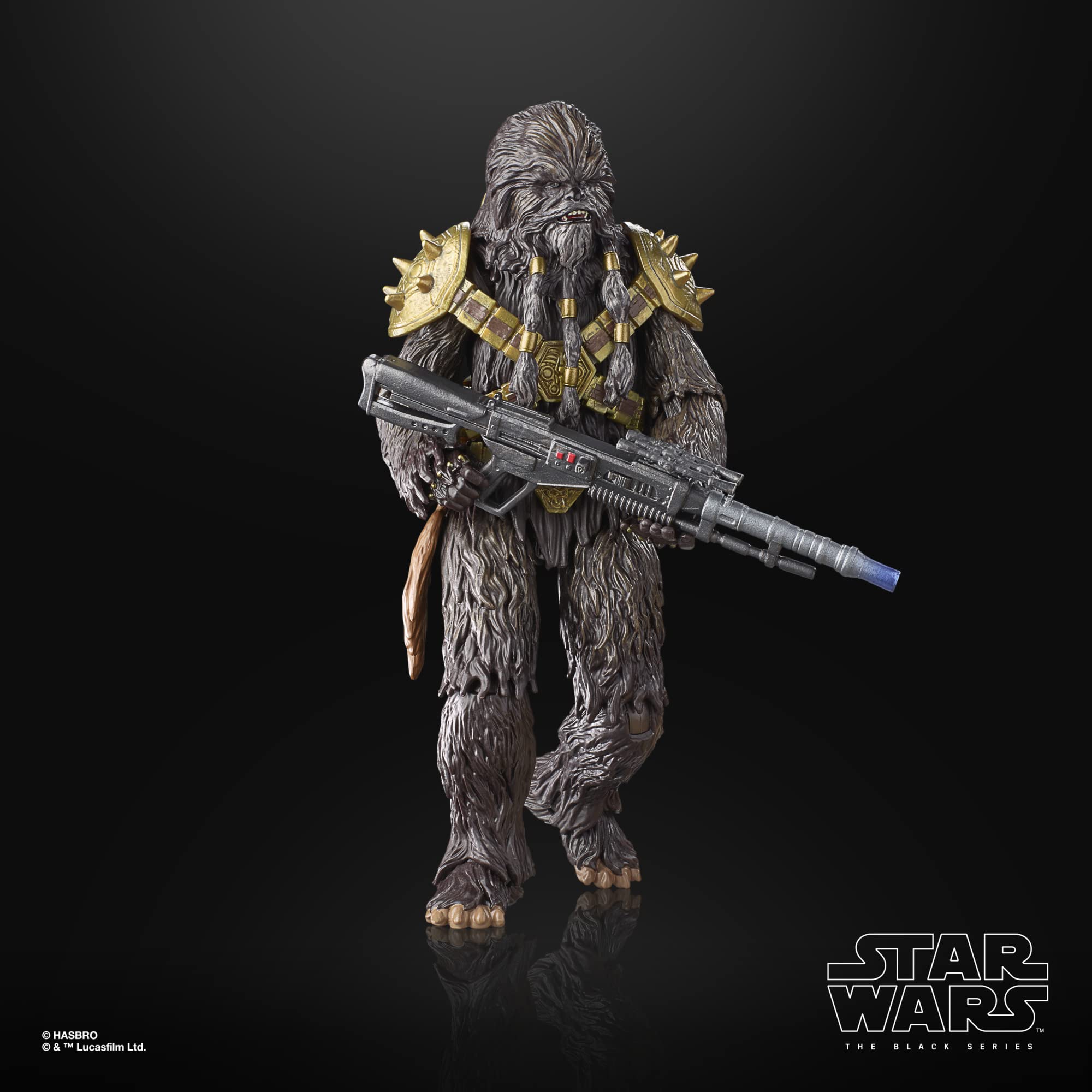 Hasbro Star Wars Krrsantan 6-inch scale ideal for shelf display.
