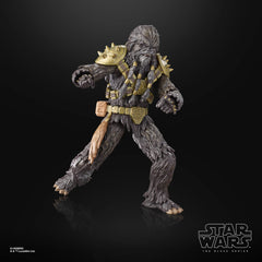 Hasbro Star Wars Krrsantan detailed deco captures character presence and texture.