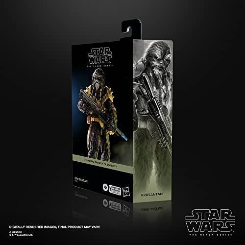 Hasbro Star Wars Krrsantan figure—great for fans and collectors ages 4 and up.