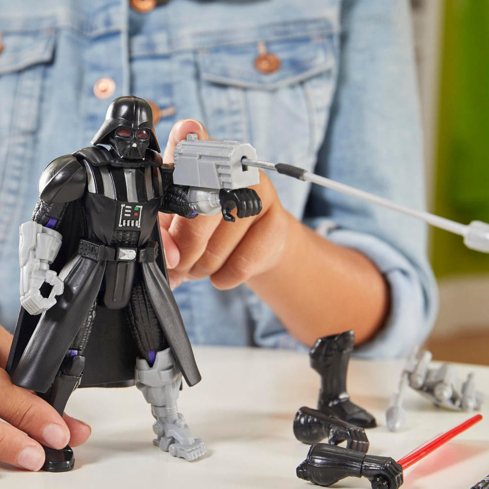 Deluxe figure set designed for creative kids to build heroes