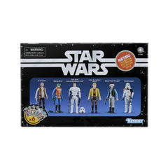 Hasbro Star Wars Retro Collection 6-pack front view for display and nostalgic play