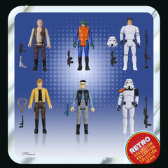 Hasbro Star Wars Retro Collection includes 10 accessories for scene setup