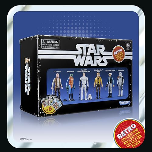 Hasbro Star Wars Retro Collection Luke Skywalker Yavin figure for display
