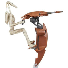 Hasbro Star Wars STAP Battle Droid back antenna adds authentic detail.