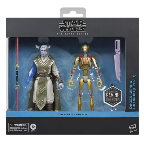 Hasbro STAR WARS The Black Series 6-inch scale deco ready for display.
