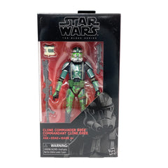 Hasbro Star Wars The Black Series Commander Gree 6-inch figure includes three accessories.