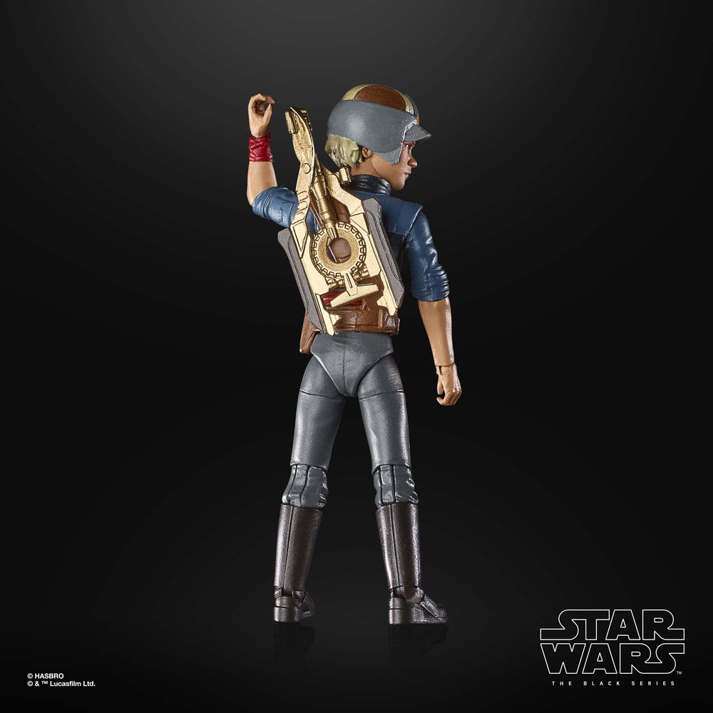 Hasbro STAR WARS Omega Mercenary Gear figure, display-ready poseable figure.