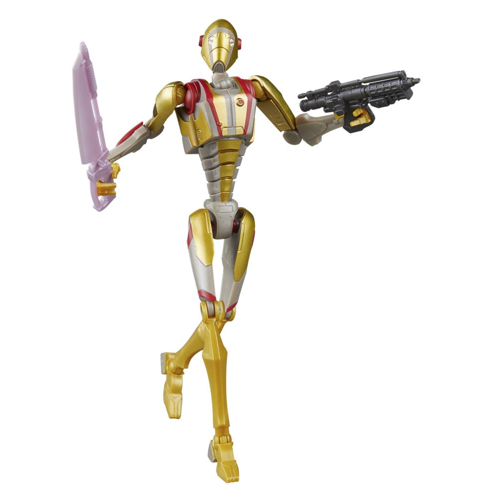Hasbro STAR WARS The Black Series window box showcases character art for display.