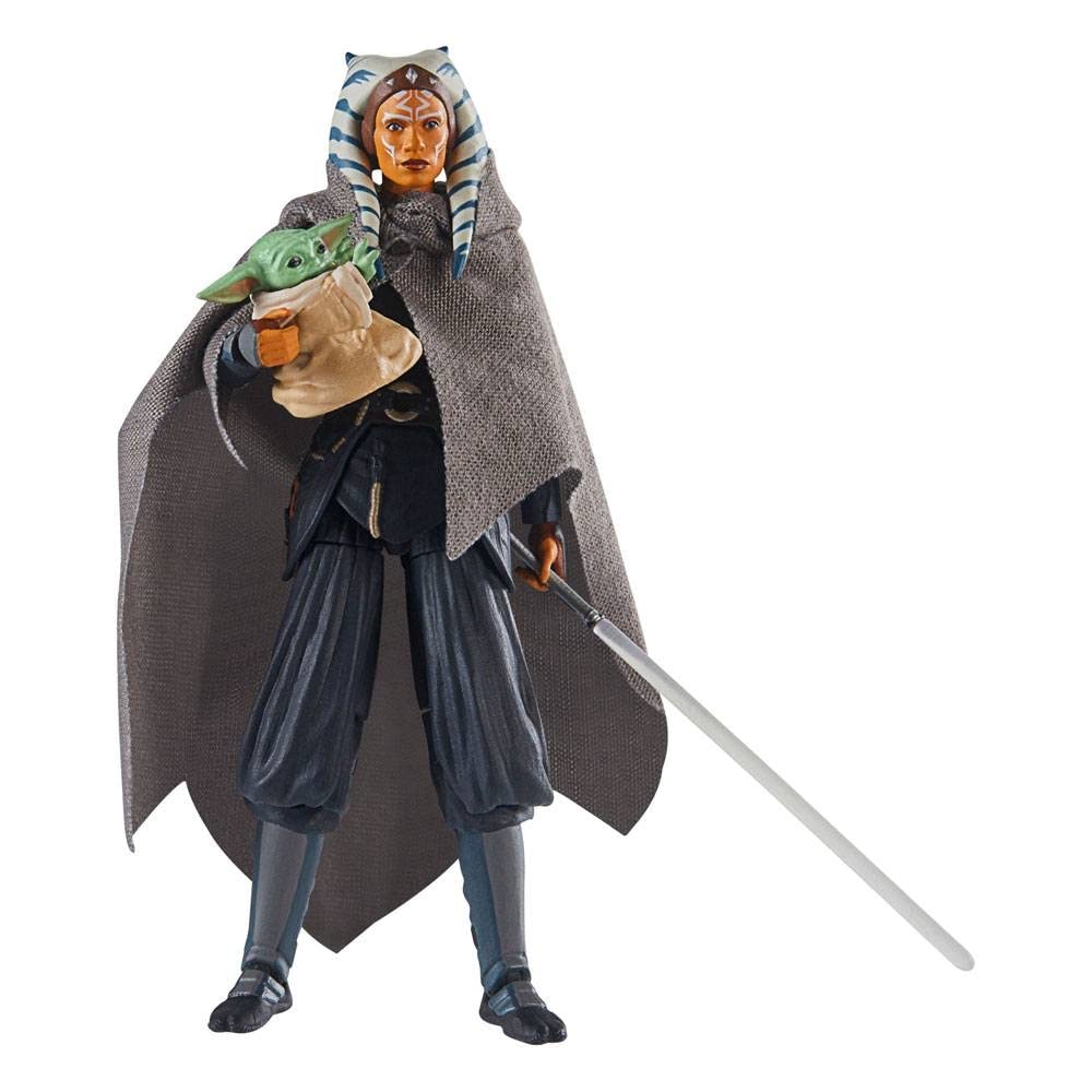 Hasbro STAR WARS Vintage Collection Ahsoka Tano and Grogu deluxe figure set for display and imaginative play