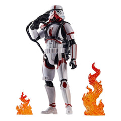Hasbro Star Wars Vintage Collection Incinerator Trooper & Grogu for display and collector use