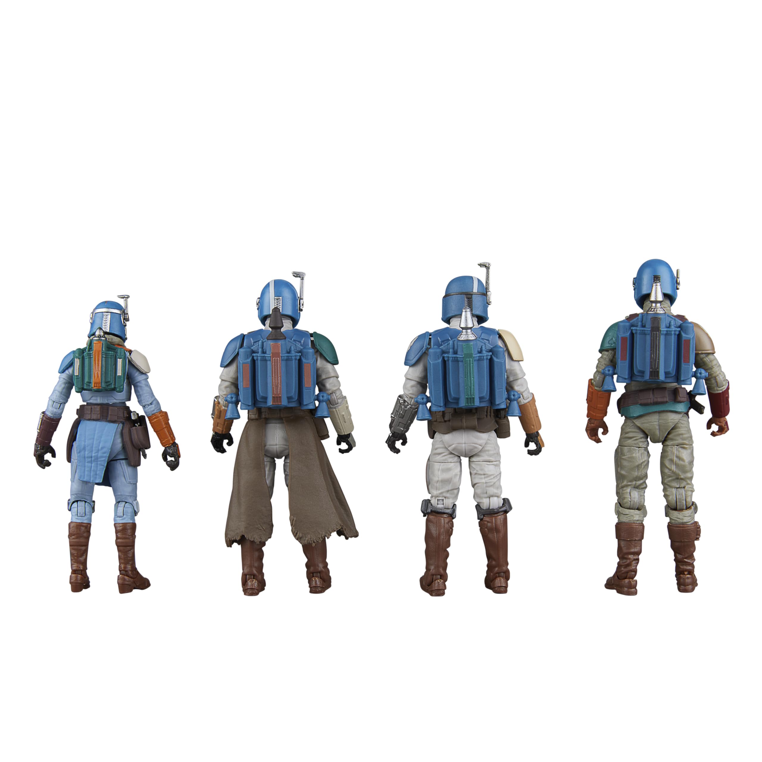 Premium deco on Shriek-Hawk figures enhances collector showcases.