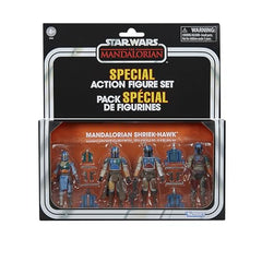 Hasbro Star Wars Shriek-Hawk figures posed dynamically for shelf display.