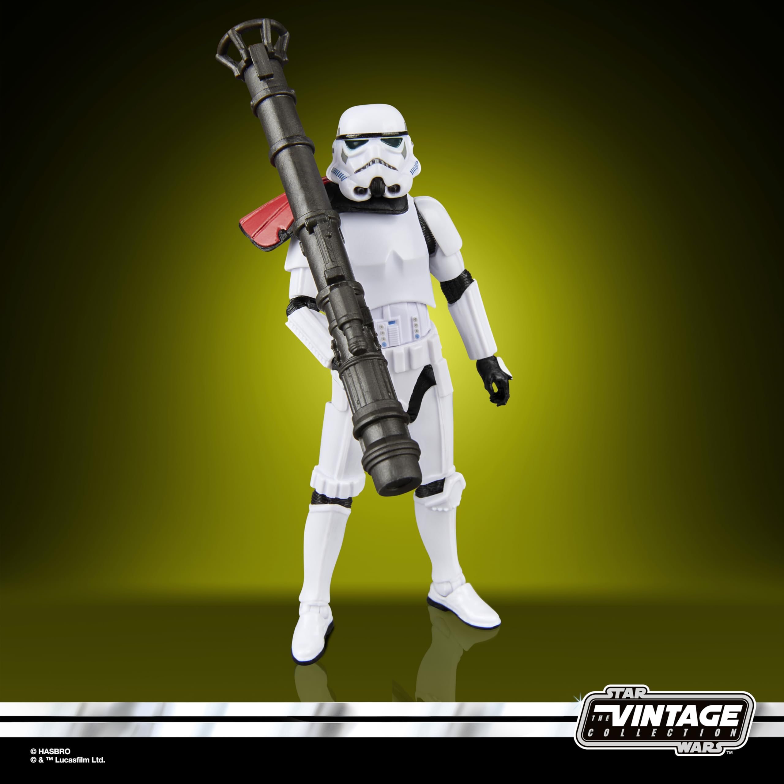Hasbro Star Wars Vintage Collection Rocket Launcher Trooper detailed sculpt