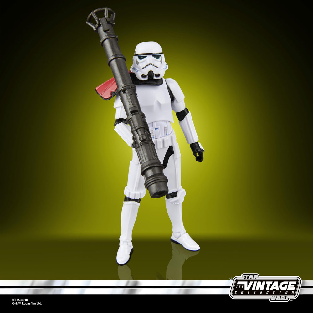 Hasbro Star Wars Vintage Collection Rocket Launcher Trooper detailed sculpt