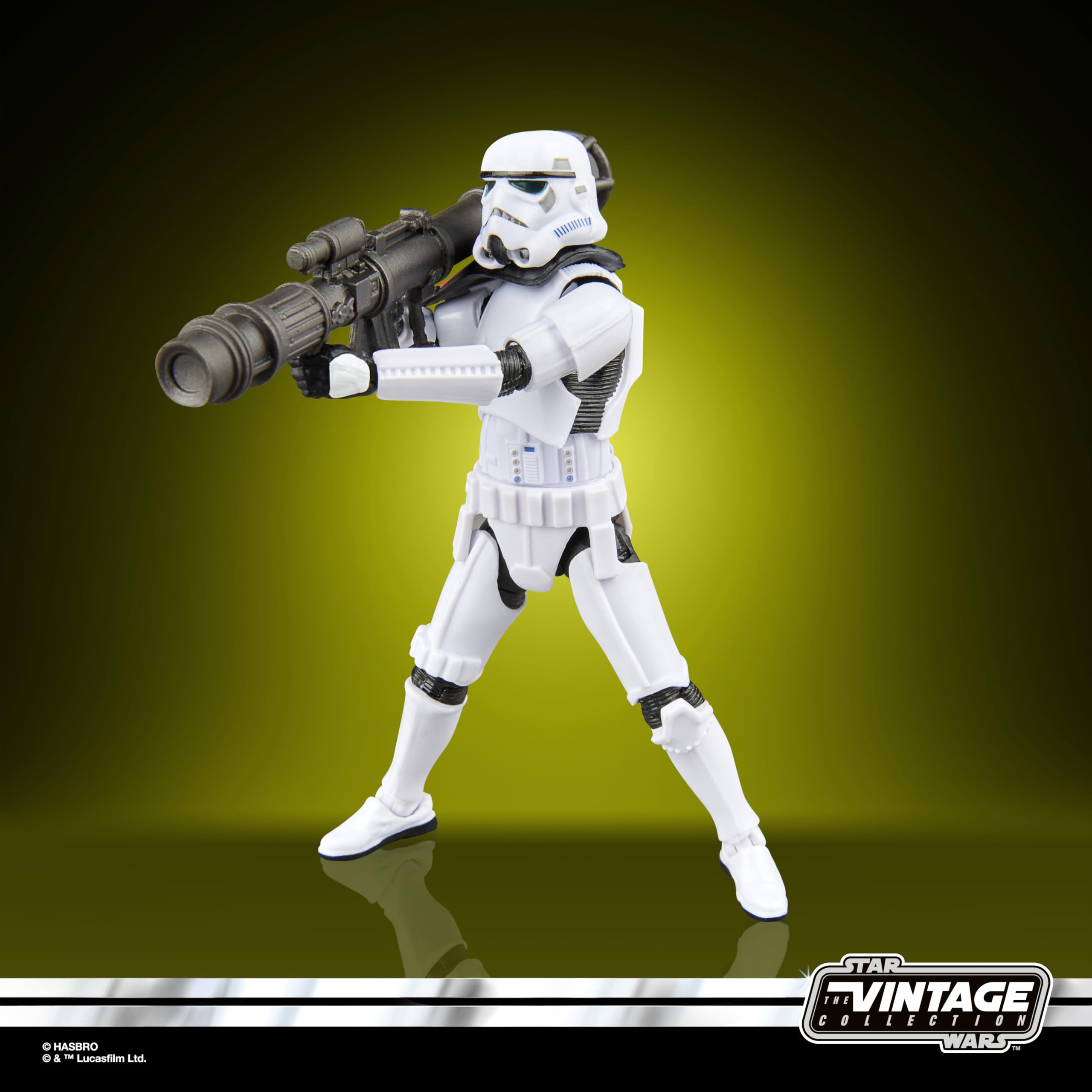 Hasbro Star Wars Vintage Collection Rocket Launcher Trooper game-inspired deco details