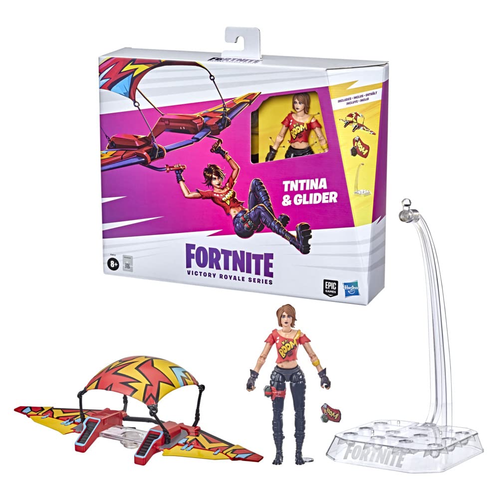 Hasbro TNTina epic pose figure ready for display or play.
