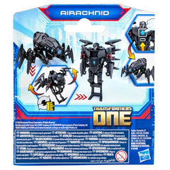 Airachnid stands as a 4-inch robot ready for action battles