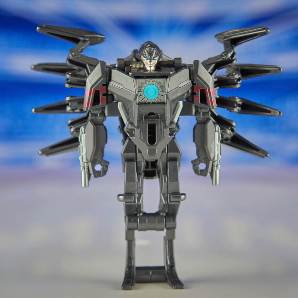 Cog lockout feature enabling a staged six-step transformation