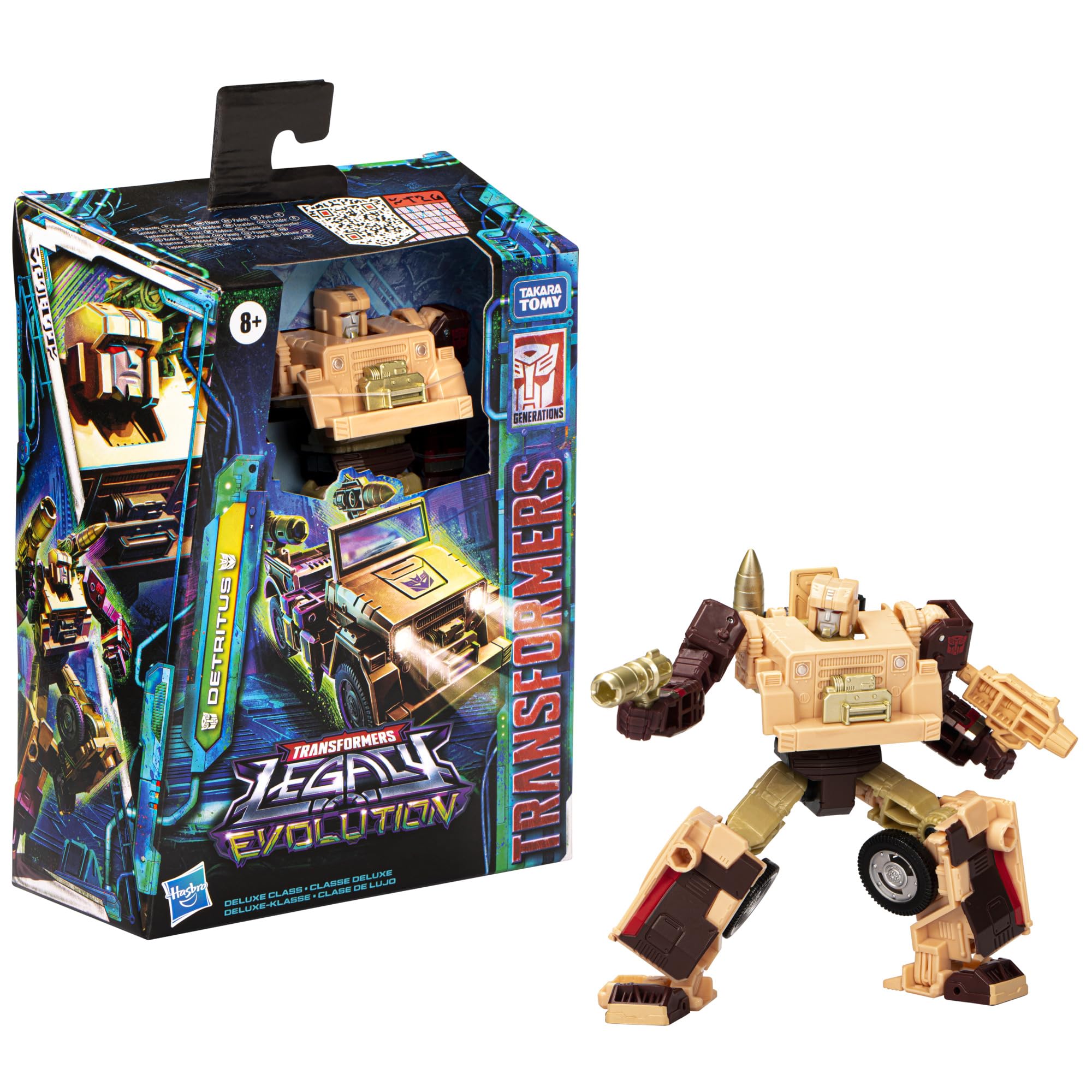 Detritus Evo-Fusion feature to form a larger weapon