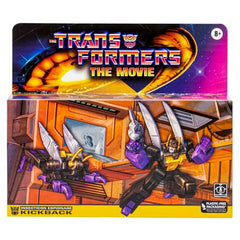 Kickback blaster accessory for poseable action
