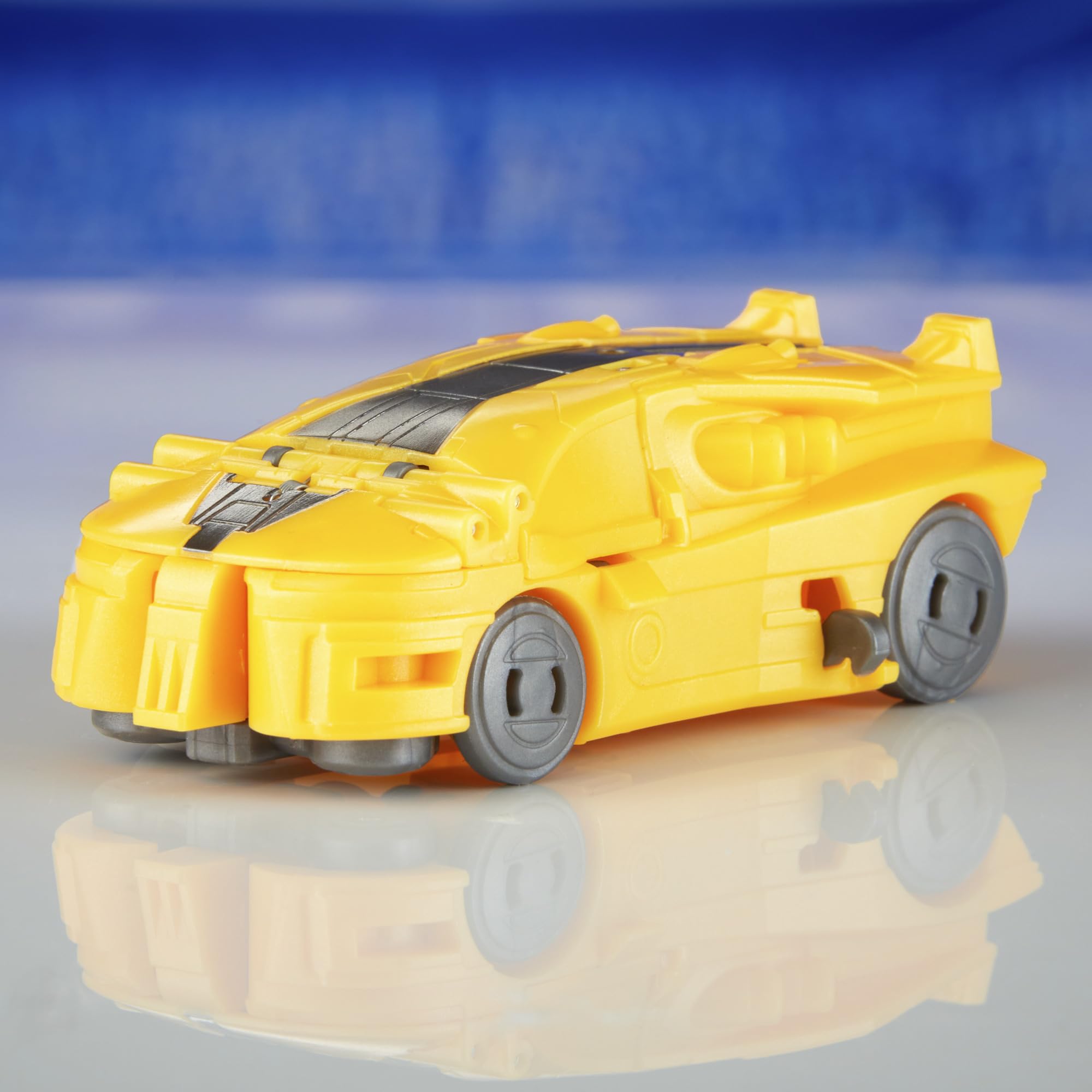 Hasbro Transformers One Cog Changer Bumblebee 4-inch figure for portable fun.