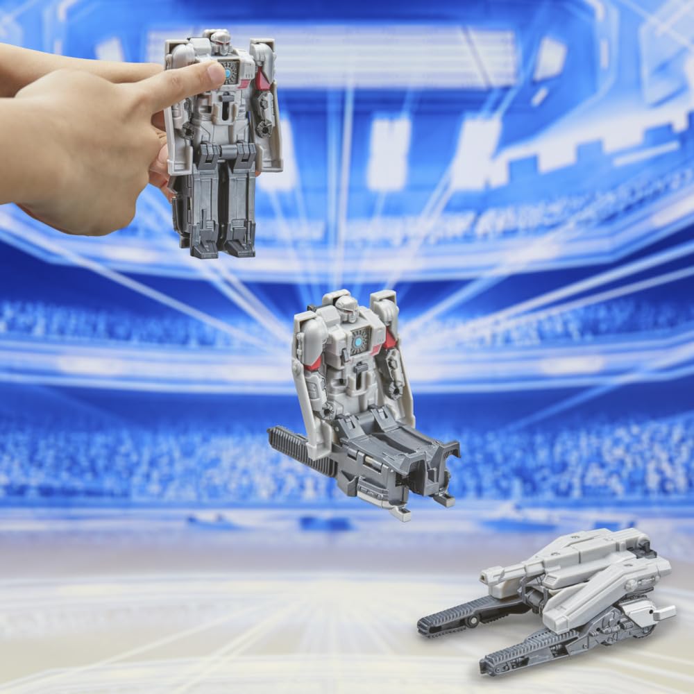 4-inch Megatron figure ideal for small hands during playtime.