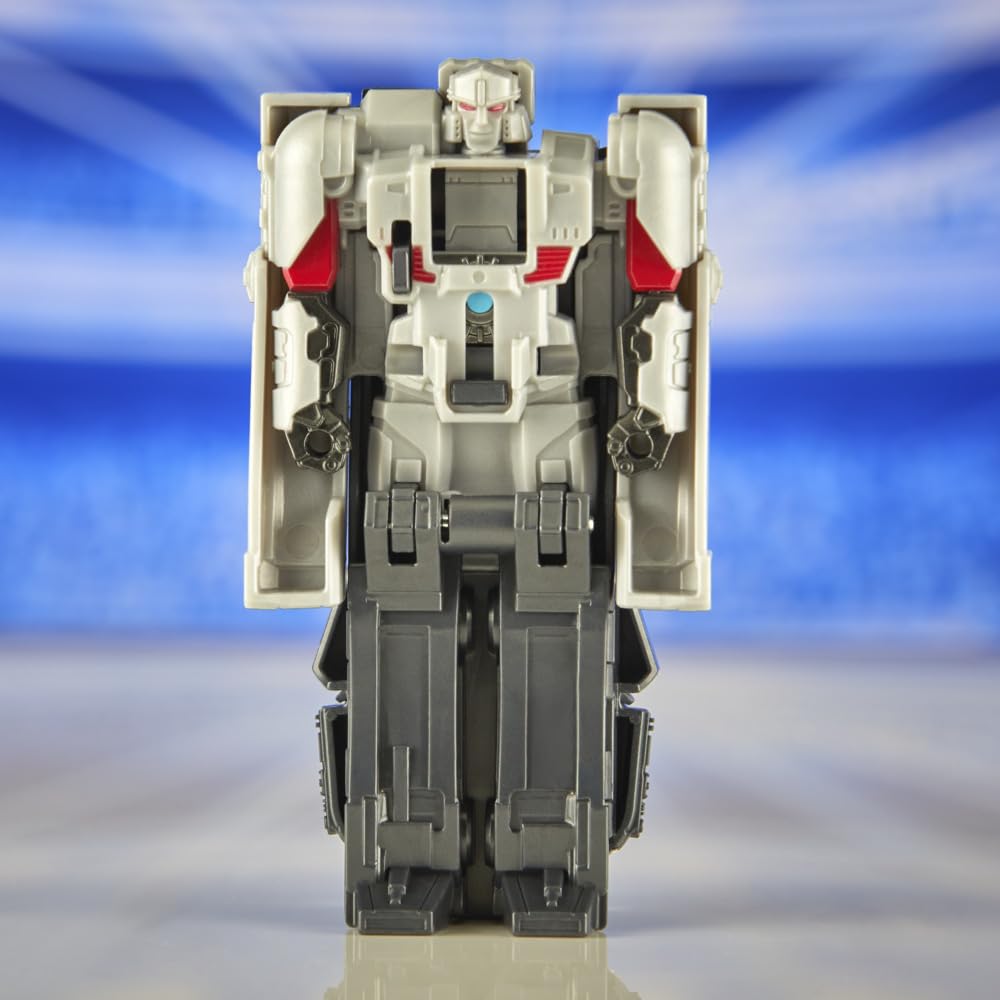 Movie-inspired design captures iconic Megatron look for display and play.