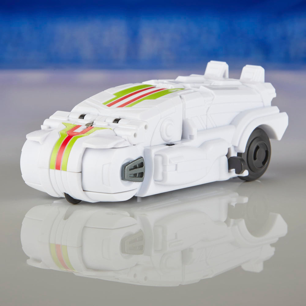 Wheeljack 4-inch robot ready for poseable play and display