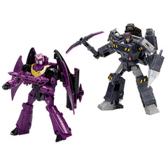 Hasbro Transformers Rise of Tyranny 2-Pack Miner Megatron robot mode for display and play.